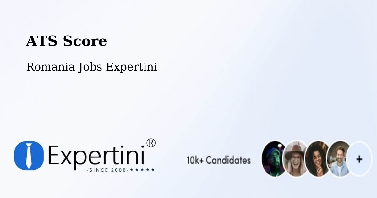 Resume ATS Score & Job Description Match Tool – Soloneț - Romania Jobs Expertini